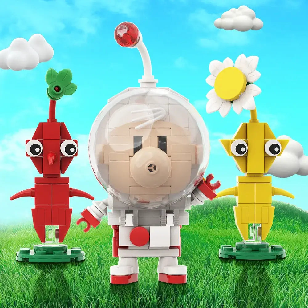 Lego MOC Pikmin Olimar