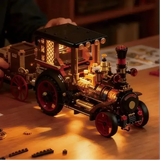 Lego MOC Mechanical Vintage Steam Car