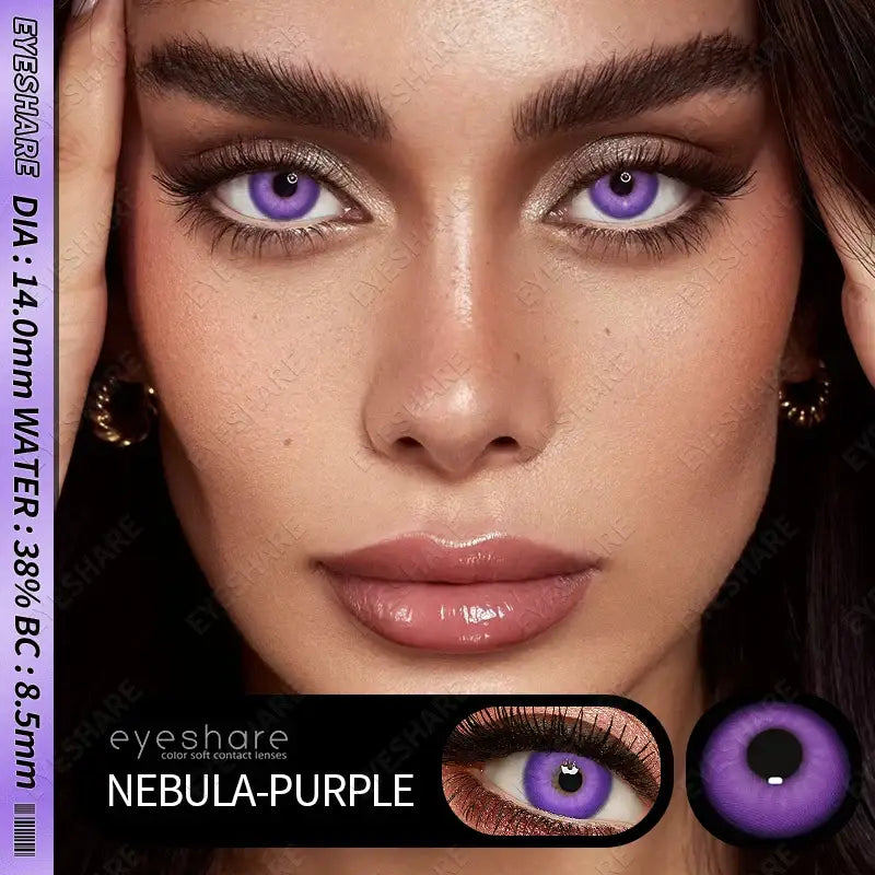 Nebula Colored Halloween Contact Lenses