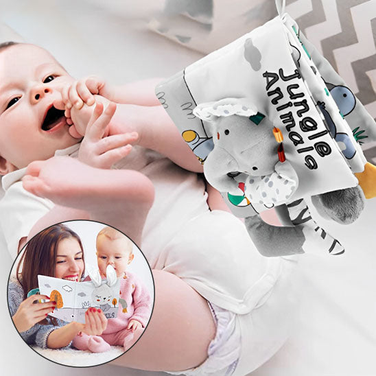 Livre bebe en tissus | SoftAnimal Book