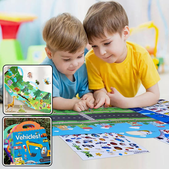 Children's book 2 years old | ReusableBook