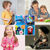 Livre pour bebe en tissu | Livre en tissu bébé Montessori 3D™