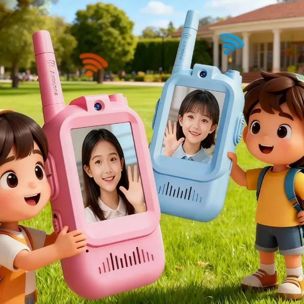 2 Rechargeable Walkie Talkies for Kids