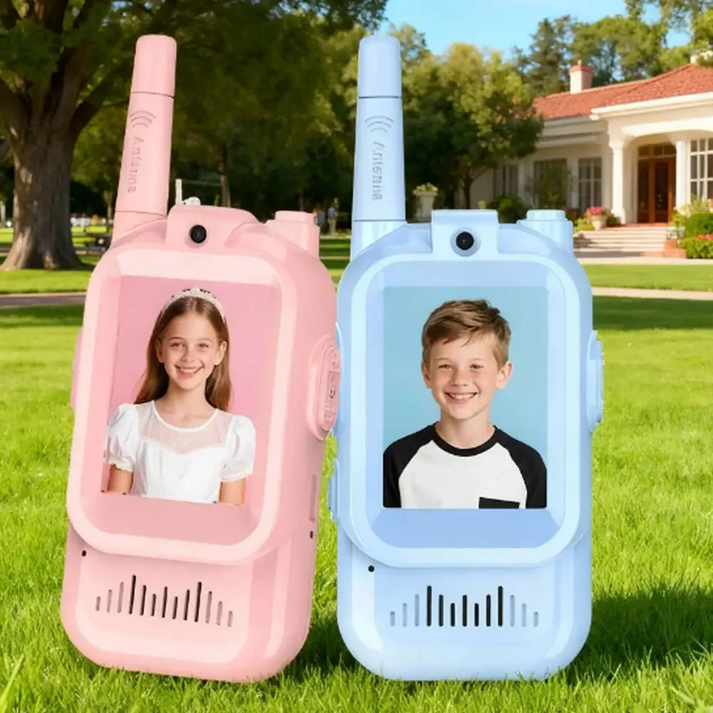 2 Rechargeable Walkie Talkies for Kids