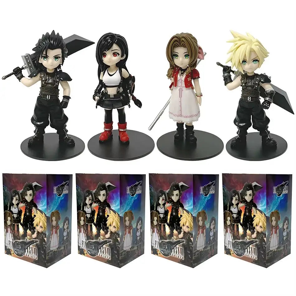 Lot 4 Final Fantasy VII Rebirth Figurines