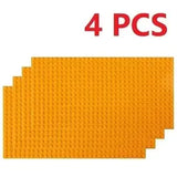 Lot of 4 Lego Moc Baseplates