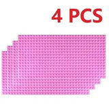 Lot of 4 Lego Moc Baseplates