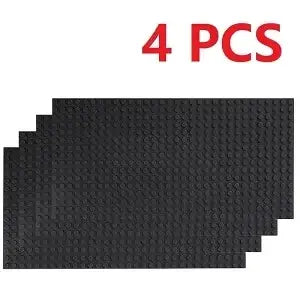 Lot of 4 Lego Moc Baseplates