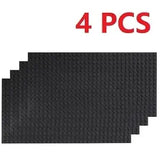 Lot of 4 Lego Moc Baseplates