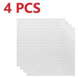 Lot 4 plaques lego 32x32 transparentes avec motifs en grille pour construction lego moc protéger et assembler