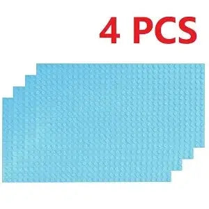 Lot of 4 Lego Moc Baseplates