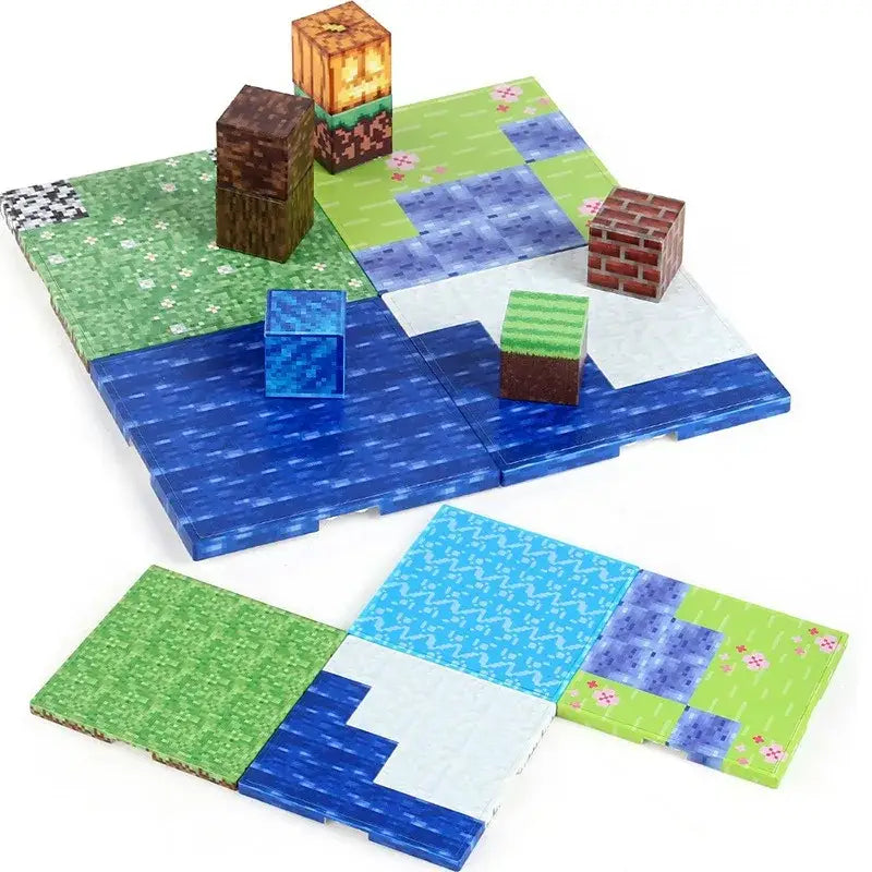 Lot of 6 Minecraft Magnetic Plates