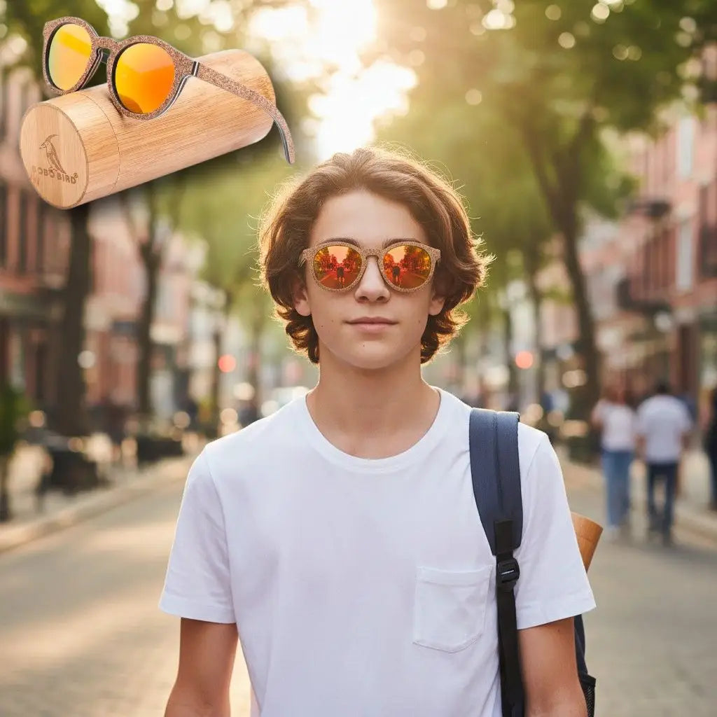 Wooden Sunglasses for Teenagers