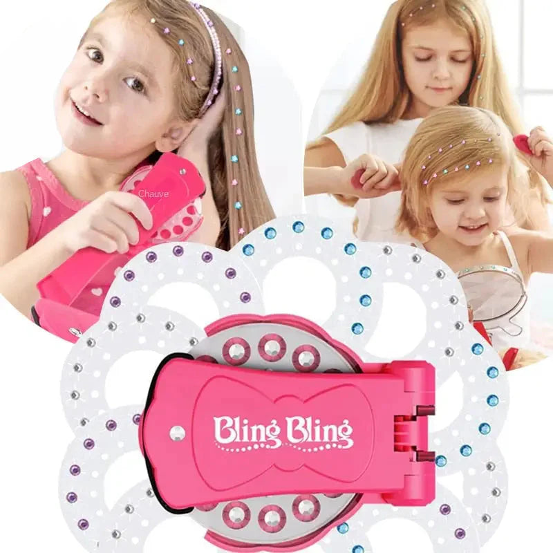 Automatic diamond pearl ornament machine