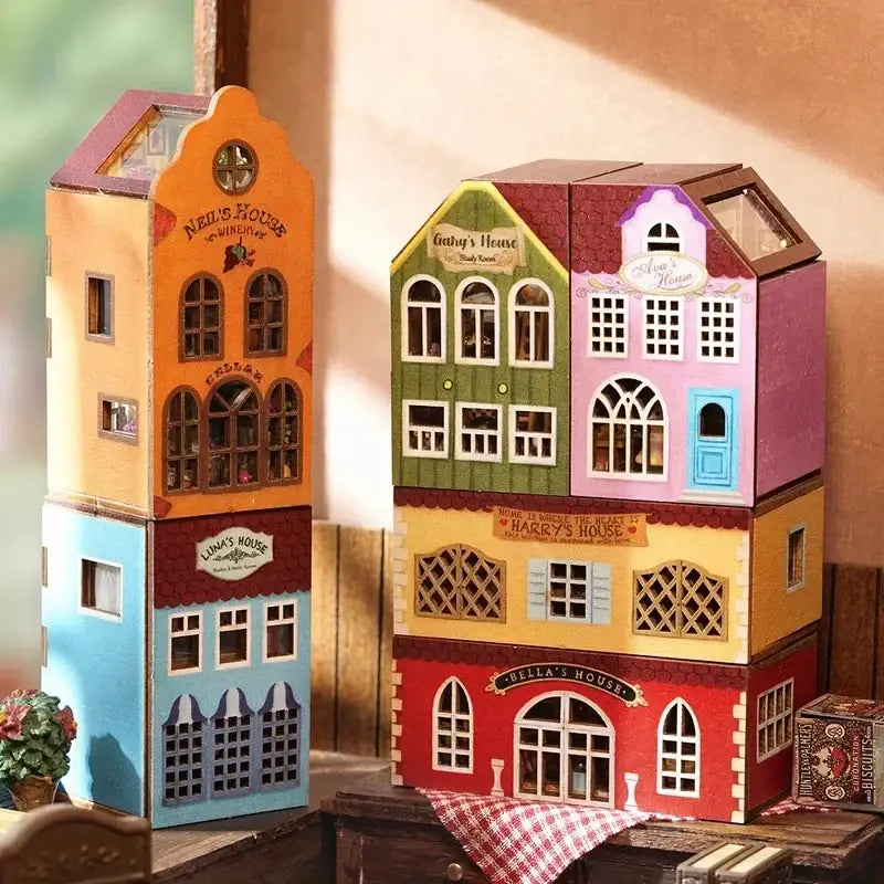 Maison de Poupée en Bois