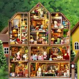 Maison de Poupée en Bois