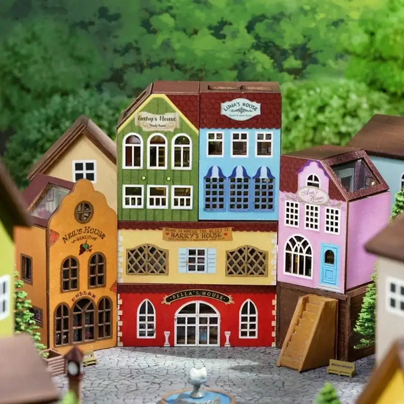 Maison de Poupée en Bois