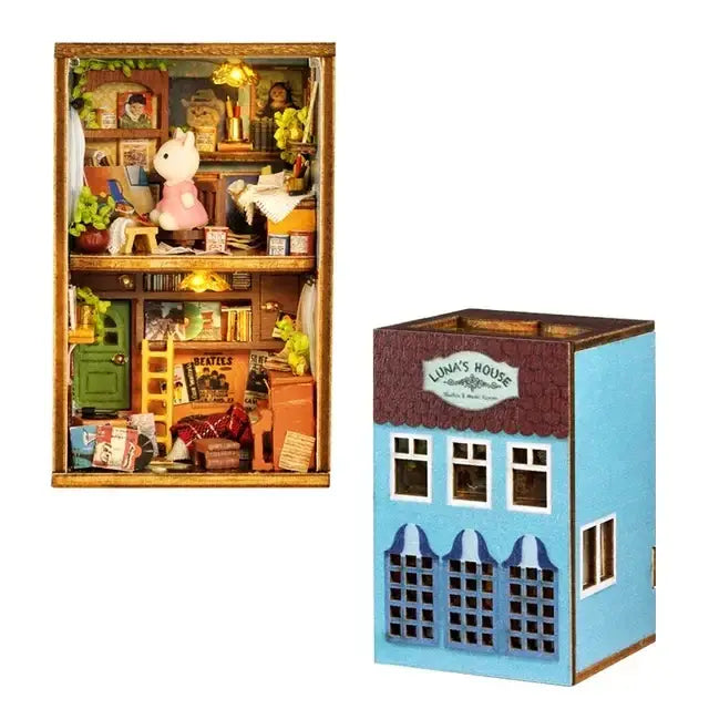Maison de Poupée en Bois