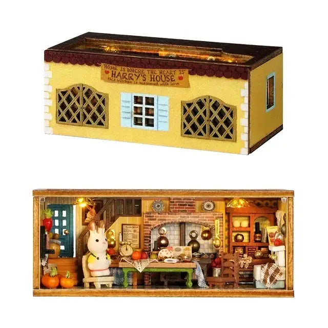 Maison de Poupée en Bois
