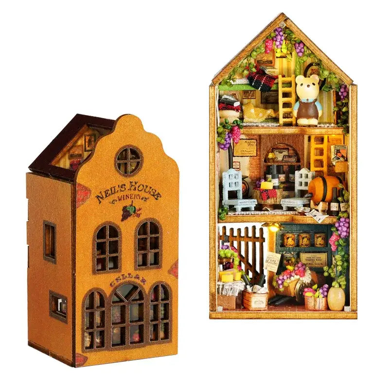 Maison de Poupée en Bois