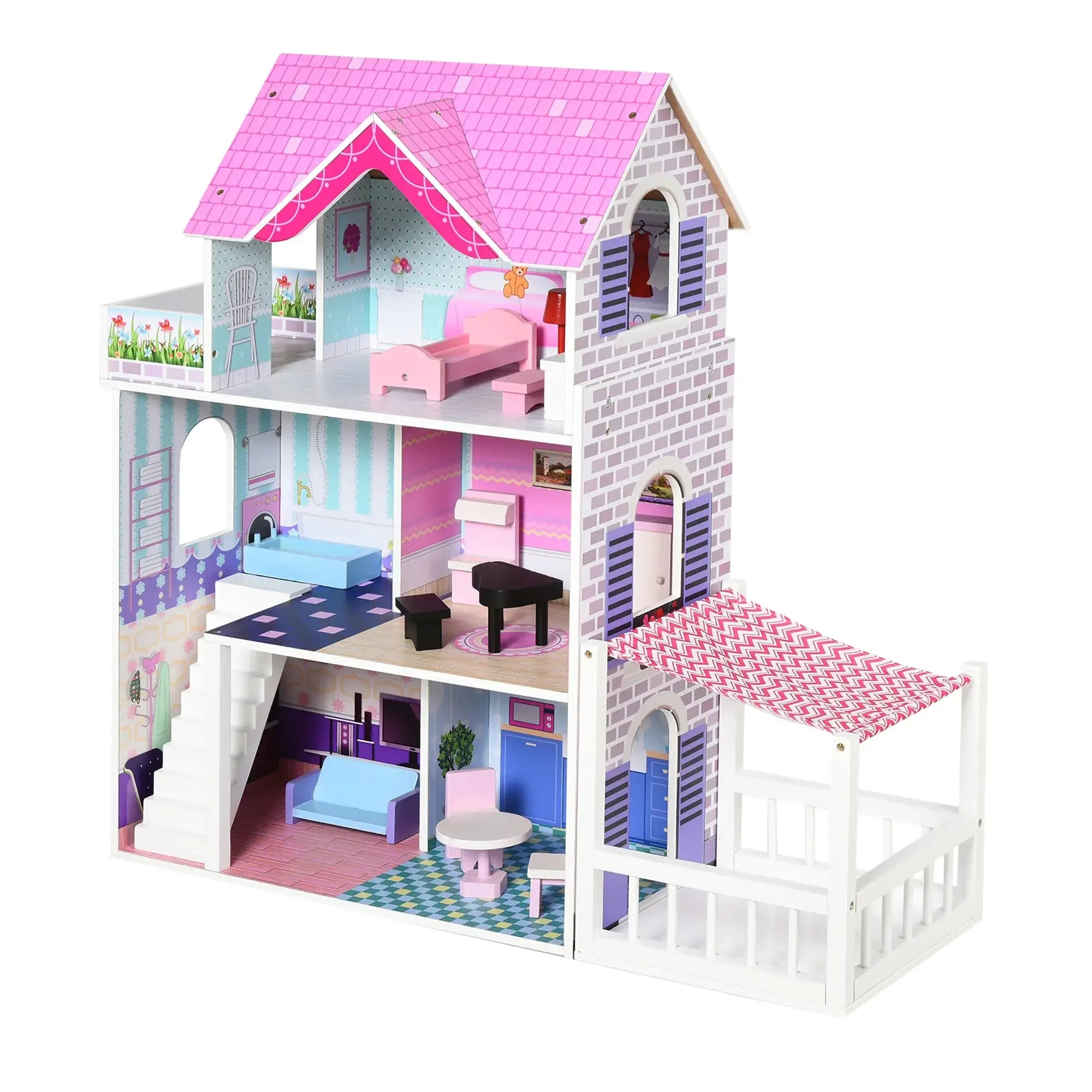 3-storey dollhouse