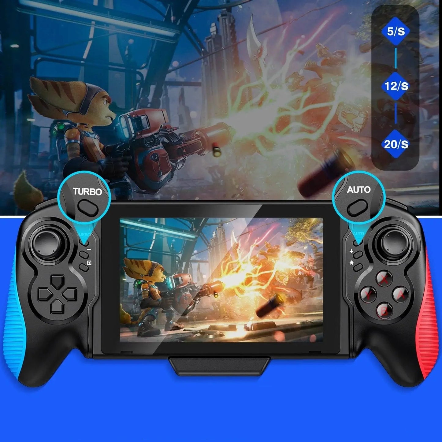 Solid Game Controller for Nintendo Switch