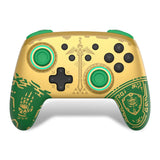 Nintendo Switch OLED Green Gold Zelda TOTK Controller