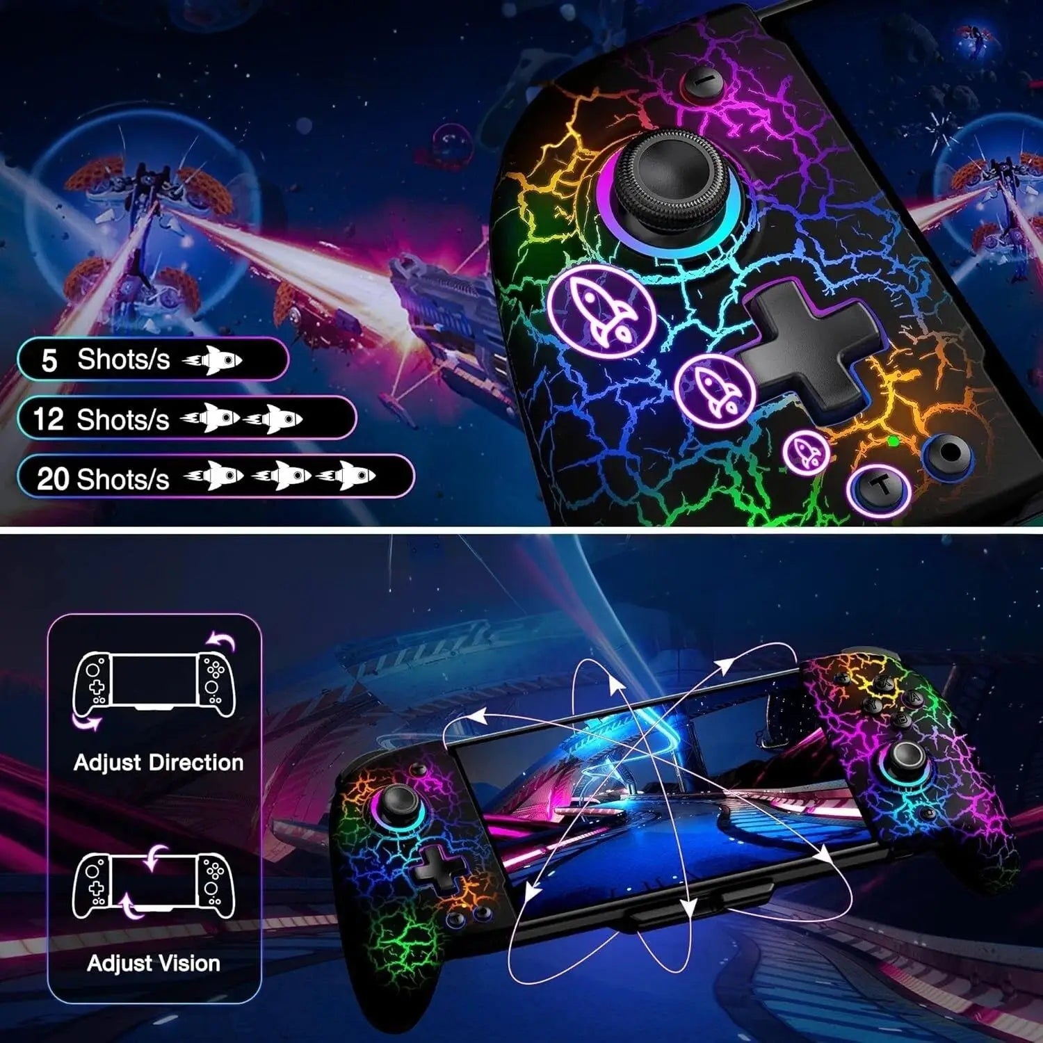 Controller for Nintendo Switch Screen