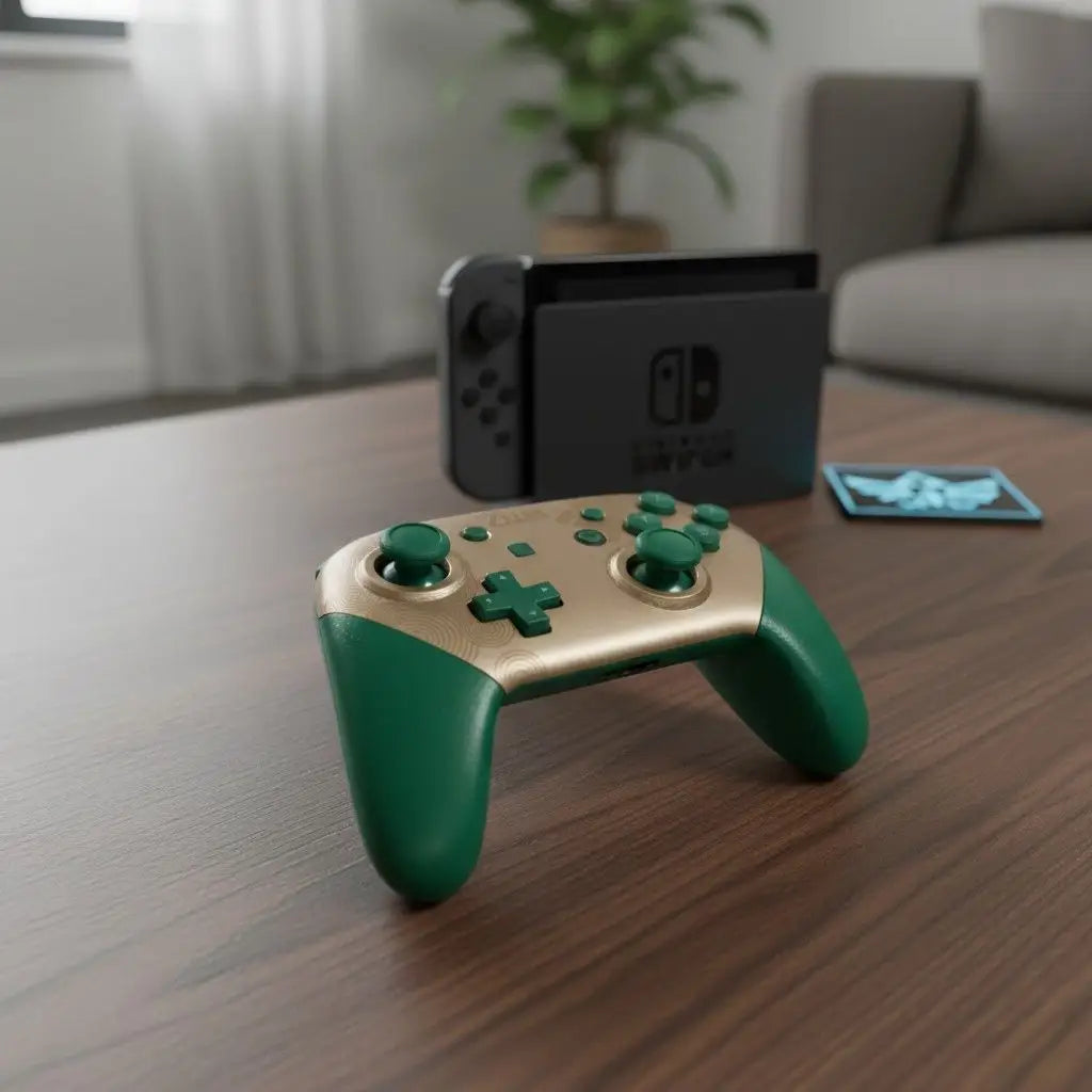 Nintendo Switch Pro Controller 2 Zelda Breath Of The Wild
