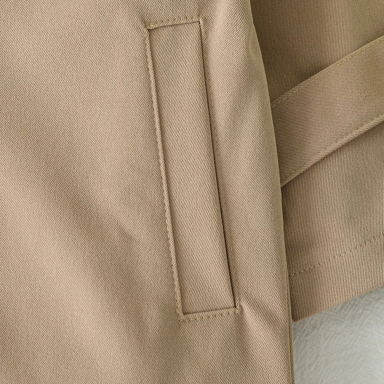 Baby double-breasted trench coat 1 to 3 years