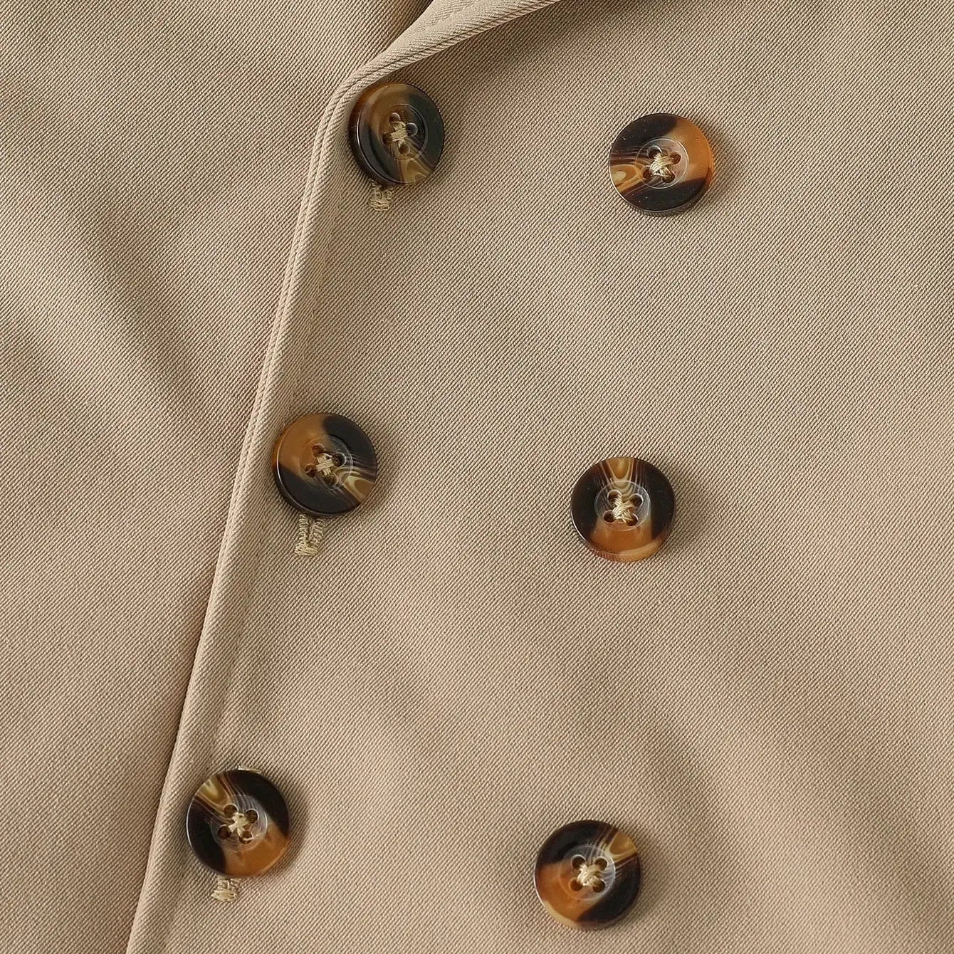 Baby double-breasted trench coat 1 to 3 years