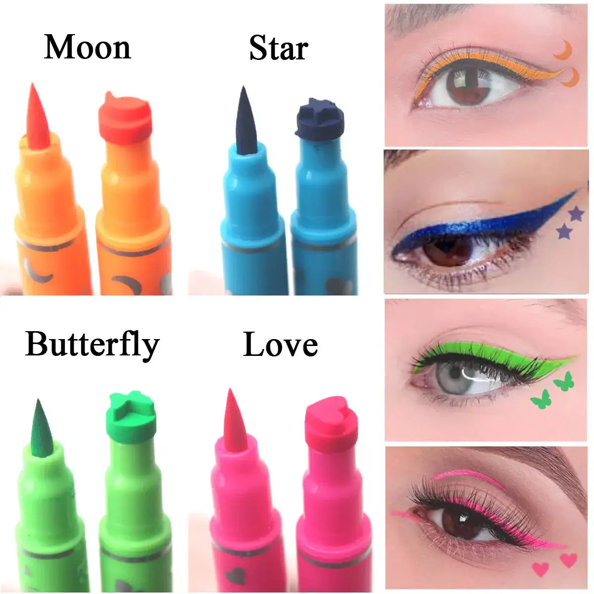 Party Makeup Dual-Ended Color Eyeliner