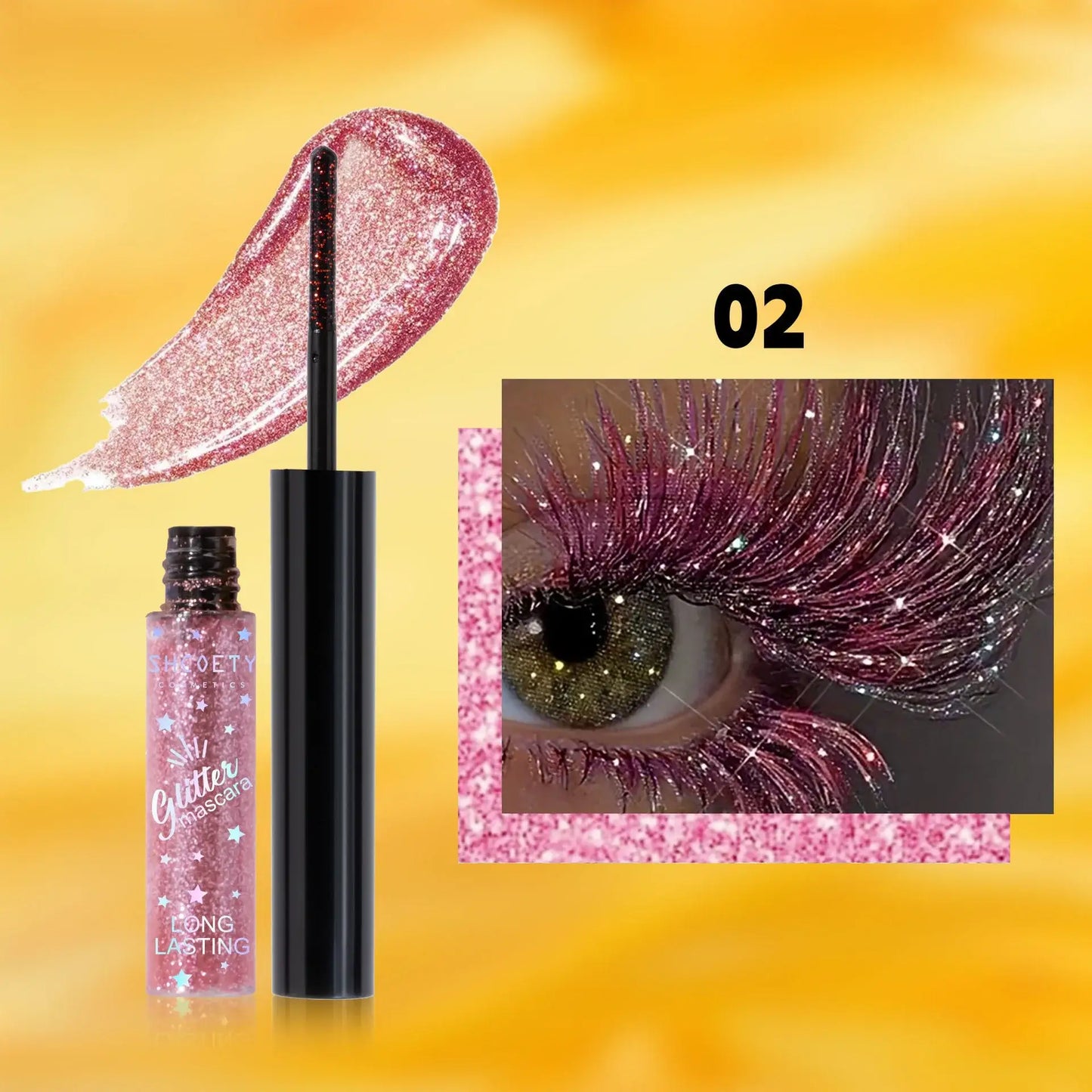 Party Makeup Shimmery Mascara 3 Colors