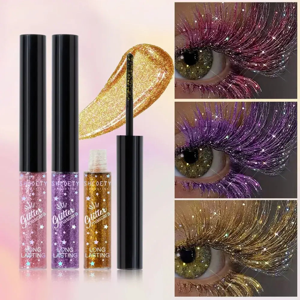 Party Makeup Shimmery Mascara 3 Colors
