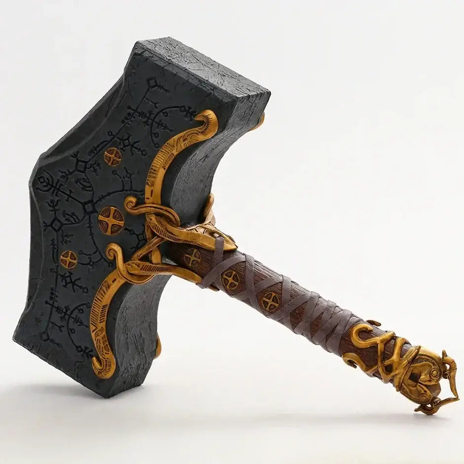 Kratos God of War 5 Ragnarok Hammer