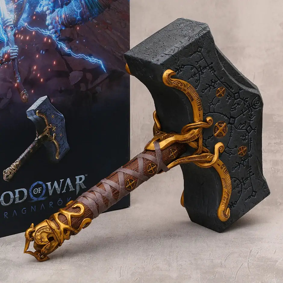 Kratos God of War 5 Ragnarok Hammer