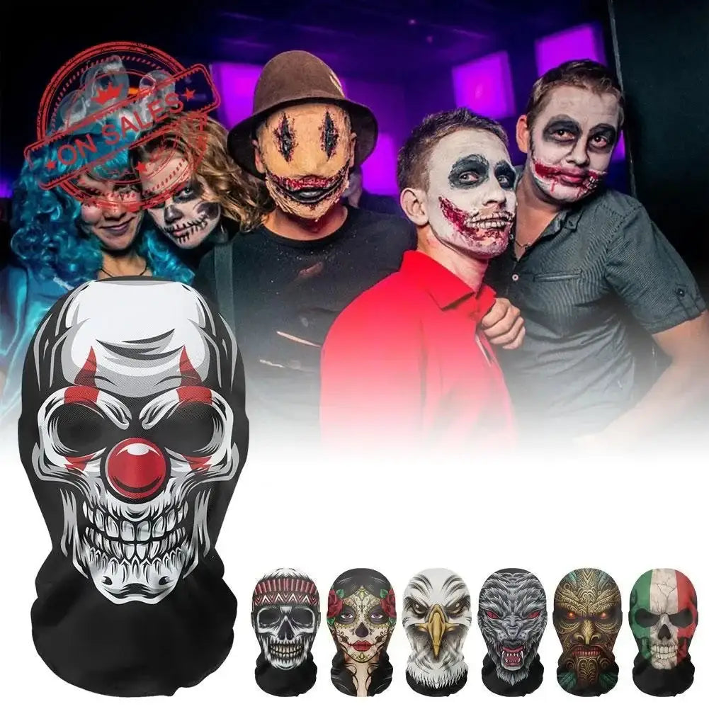 Halloween Horror Sticky Mask