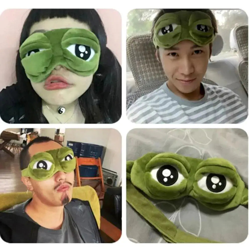 Masque de sommeil Grenouille