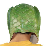 Masque drôle poisson vert