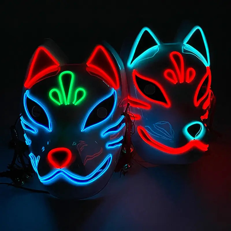 Halloween LED Neon Mask