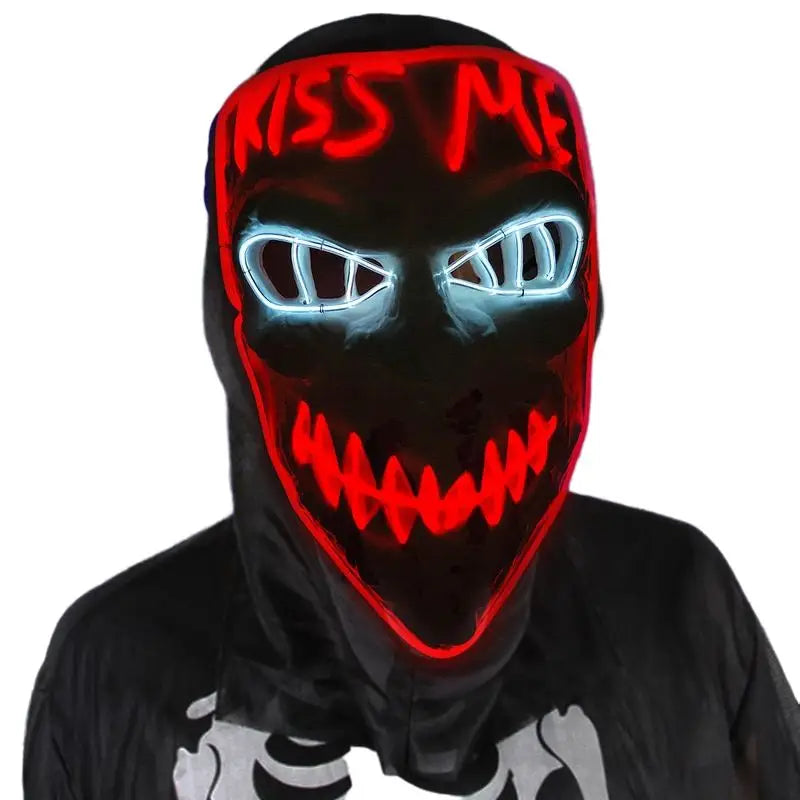 Halloween LED Neon Mask