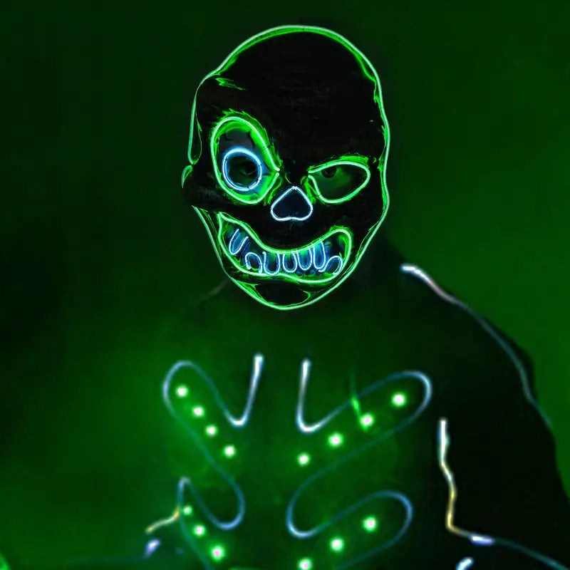 Halloween LED Neon Mask