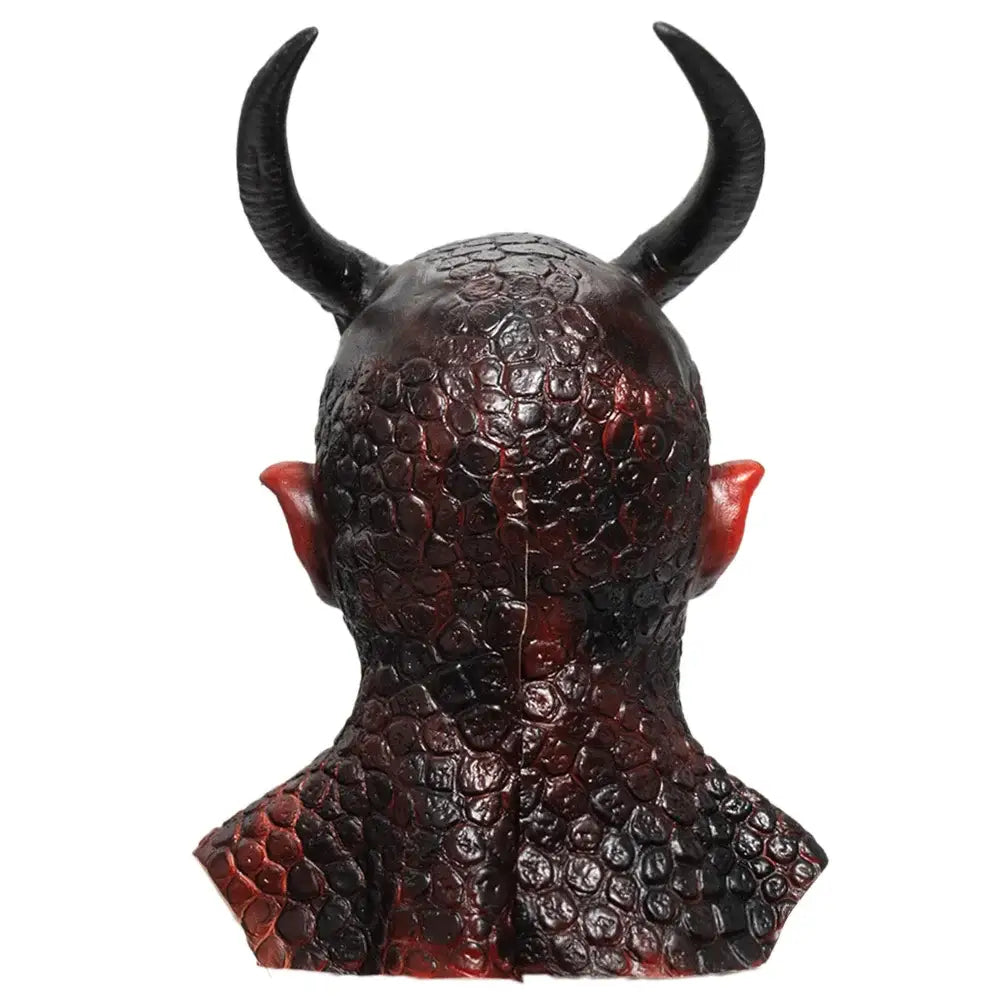 Maschera Horreur Diavolo Rosso Halloween