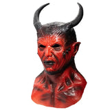 Maschera Horreur Diavolo Rosso Halloween