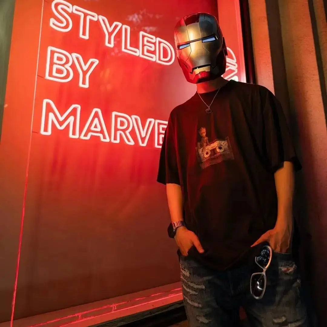 Iron Man Electric Mask