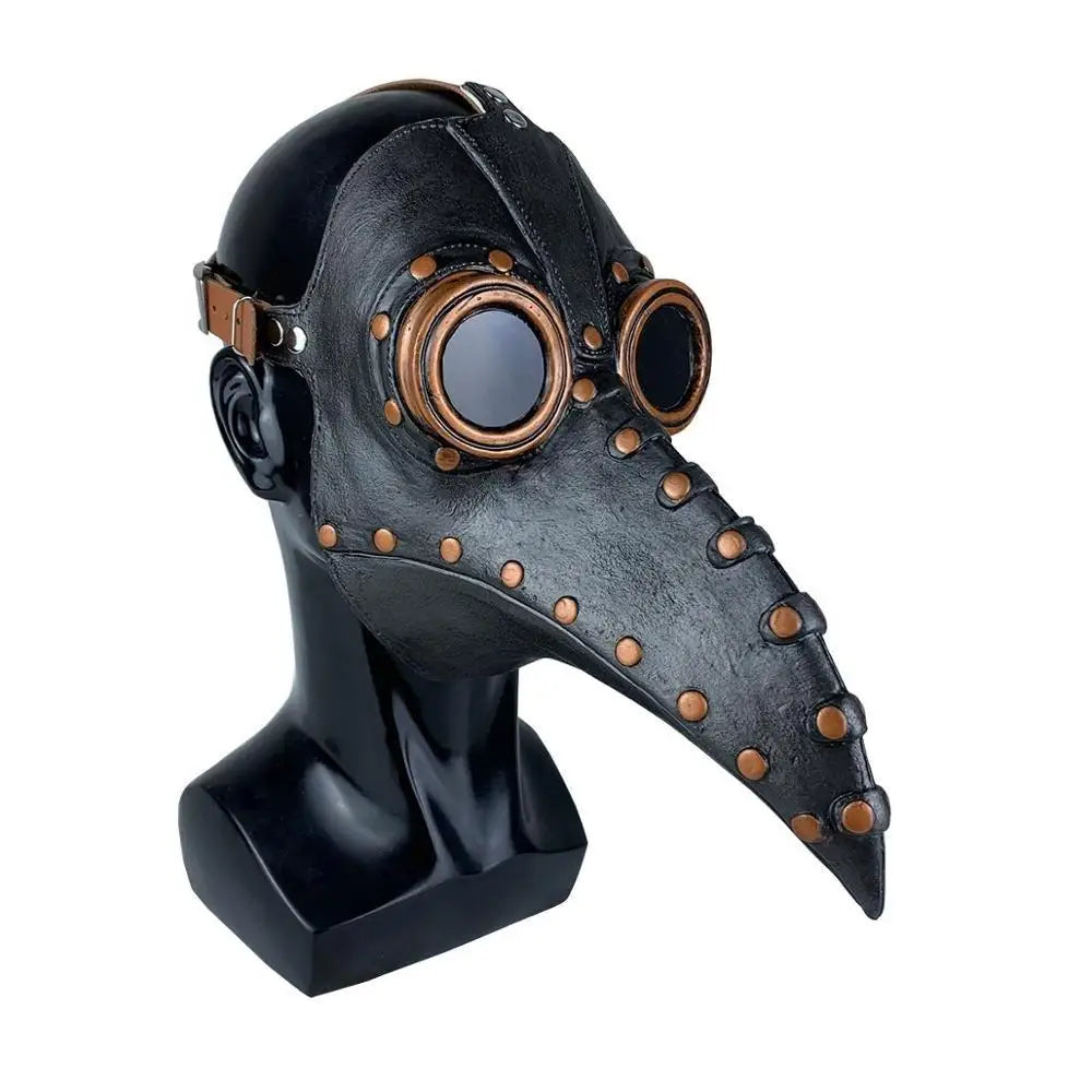 Halloween Steampunk Doctor Bird Latex Mask