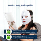 LED photon therapy face mask
