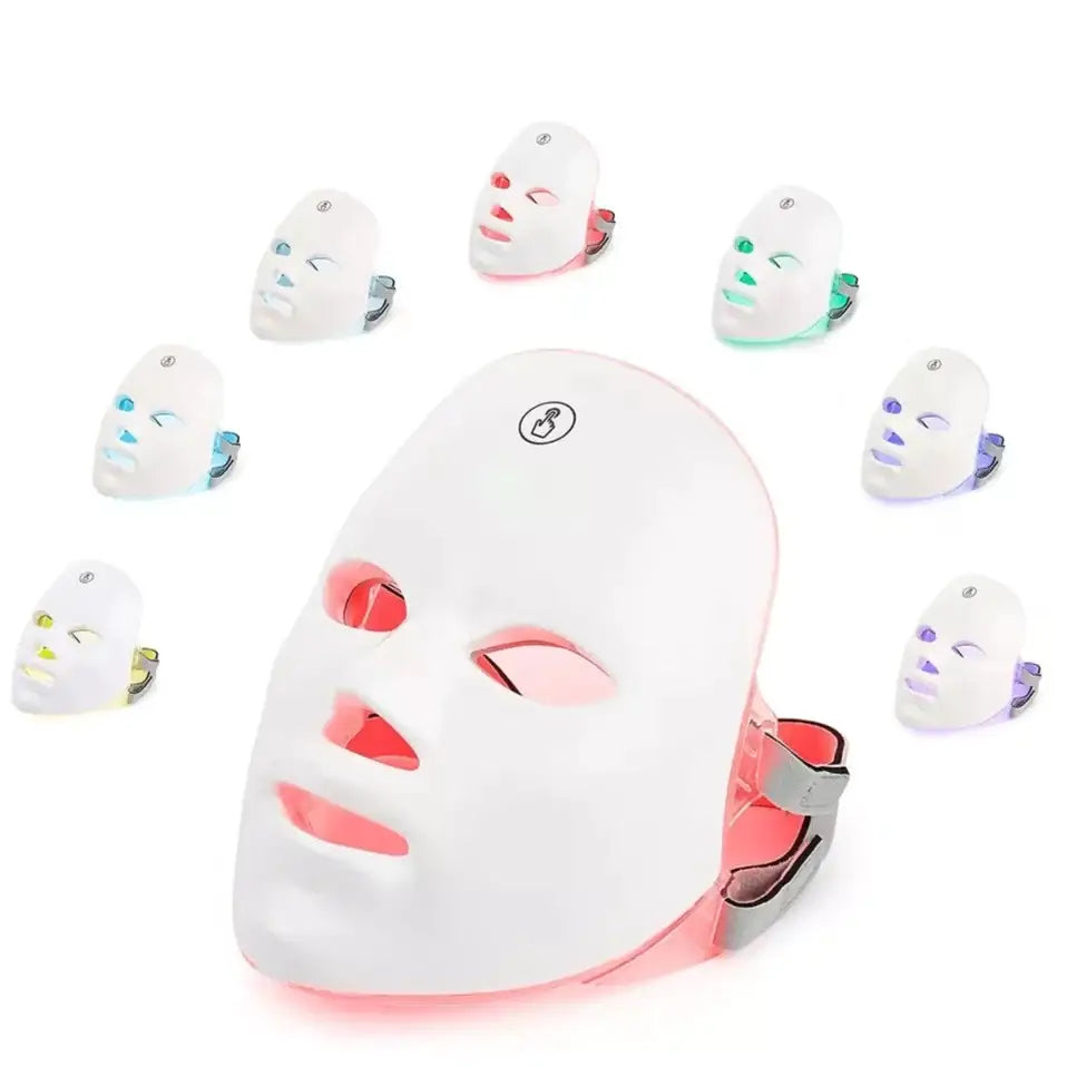 LED photon therapy face mask