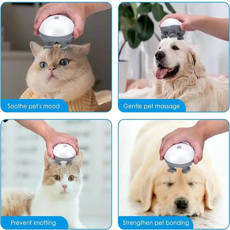 Electric cat massager