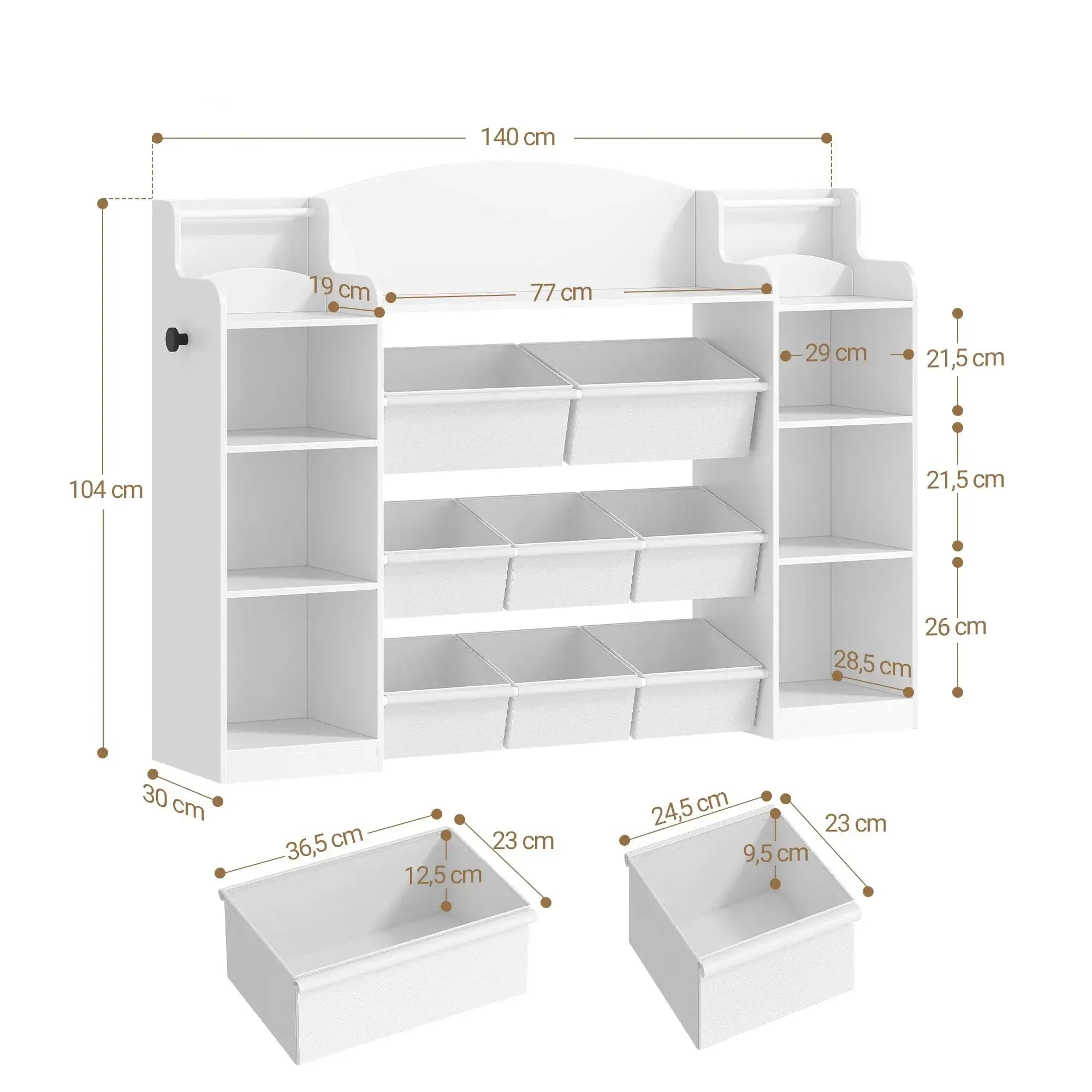 Toy shelf Kids' bookcase